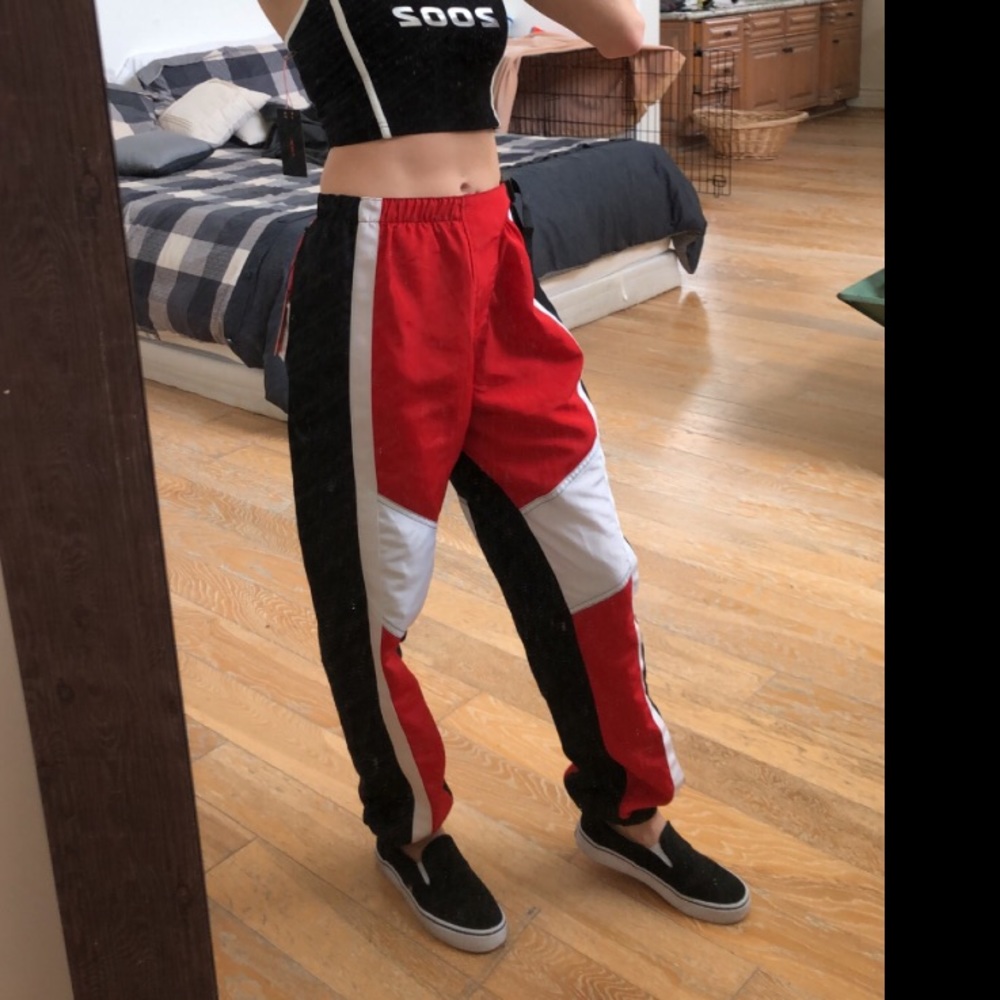 Paneled Colorblocked Joggers